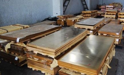金属制品有限公司 产品供应 h59黄铜板 厂家直销 本公司销售批发各类